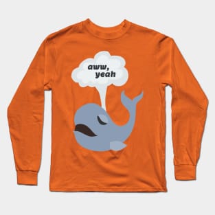 Satisfied Whale Long Sleeve T-Shirt